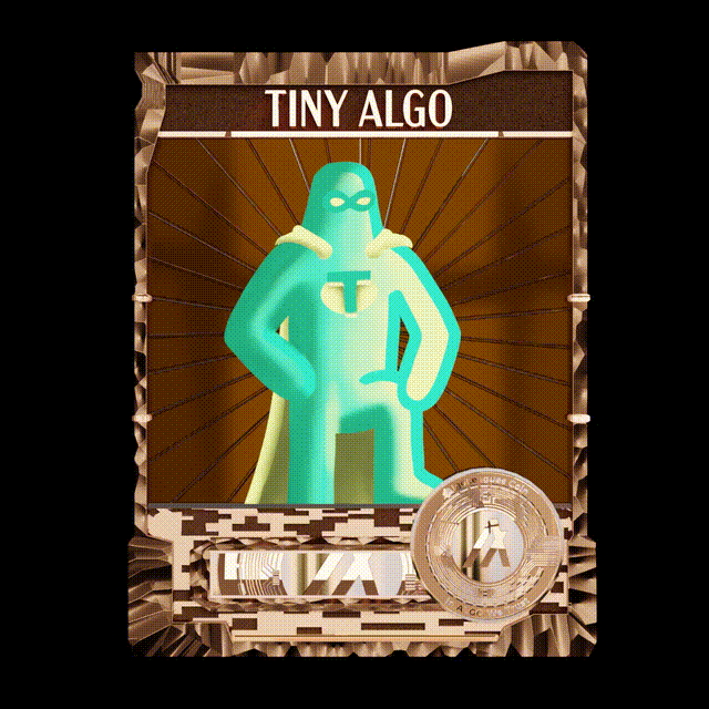 Algo Leagues NFT Tiny Algo Rare 621640045