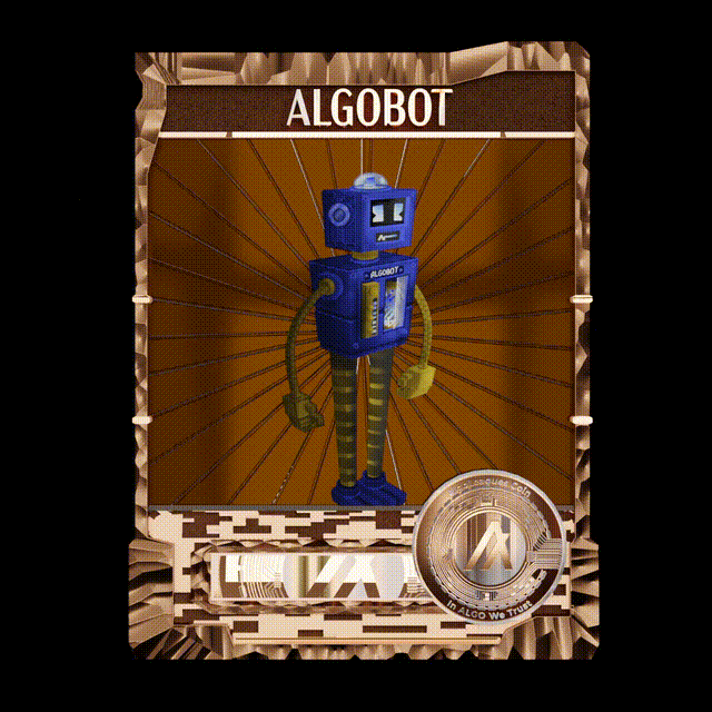 Algo Leagues NFT Algobot Rare 746120934