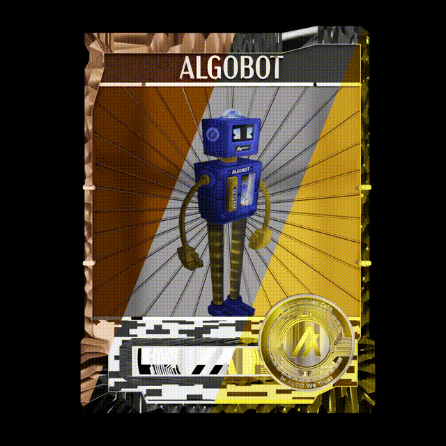 Algo Leagues NFT Algobot Neapolitan 748095279