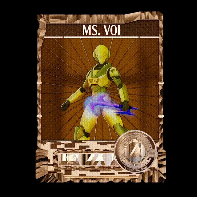 Algo Leagues NFT Ms. Voi