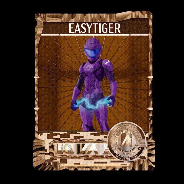 Algo Leagues NFT Easy Tiger