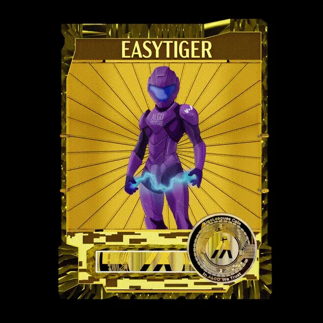 Algo Leagues NFT Easy Tiger