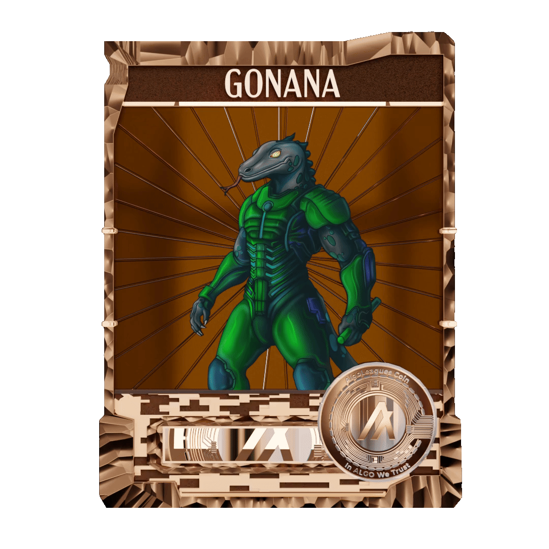 Algo Leagues NFT Gonana Rare 3397470352