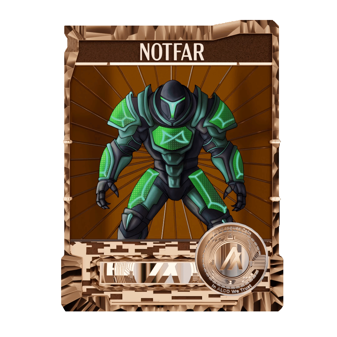 Algo Leagues NFT Notfar Rare 3397499623